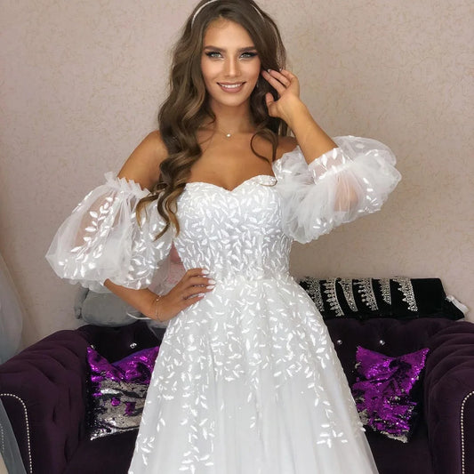 Elegant A-Line Wedding Dresses Double V-Neck Sleeveless Satin Bridal Dress Boho White Customize To Measures Stunning Robe De