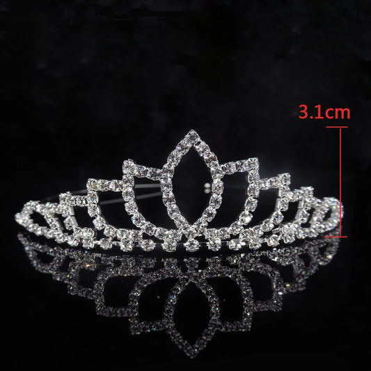 20 Style Kid Cute Princess Tiaras and Crowns Crystal Headband Bridal Crown Wedding Party Accessoires Girls Fashion Hair Sieraden