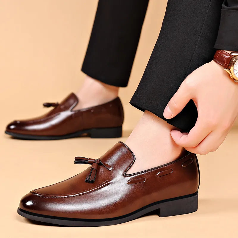 Zapatos de vestir de estilo diseñador para hombres zapatos casuales nuevos de negocios