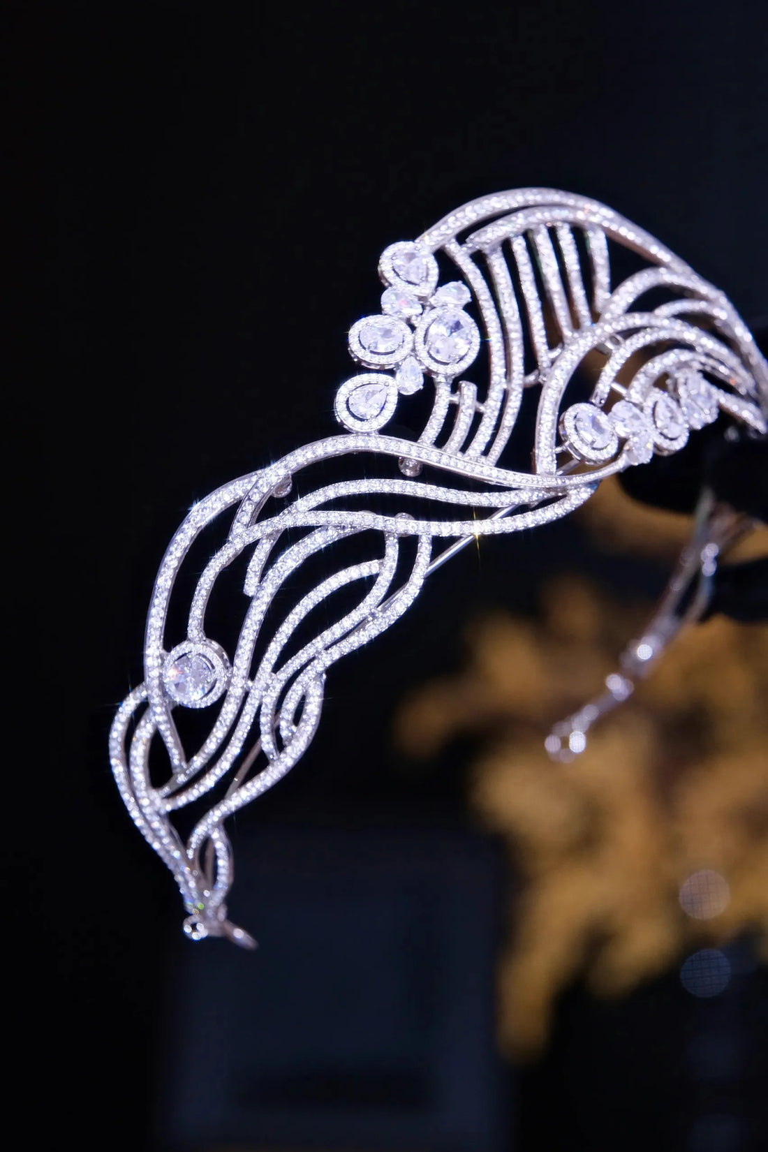 AAA Zircon Crystal Tiaras and Crowns Headband For Women Bride Prom Pageant Diadem Bridal Jewelry Wedding Hair Accessories