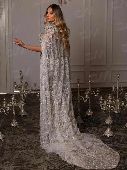 Mermaid Wedding Dress Luxury Beadings Bride Dresses For Wedding Party Bridal Gown Vestidos De Novia