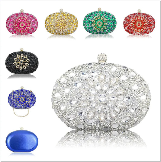 DGPEAFOWL 13 ألوان متعددة الألوان الماس المرأة مخلب مساء حقائب الزفاف كريستال زهرة حقائب المحافظ حفل زفاف عشاء حقيبة