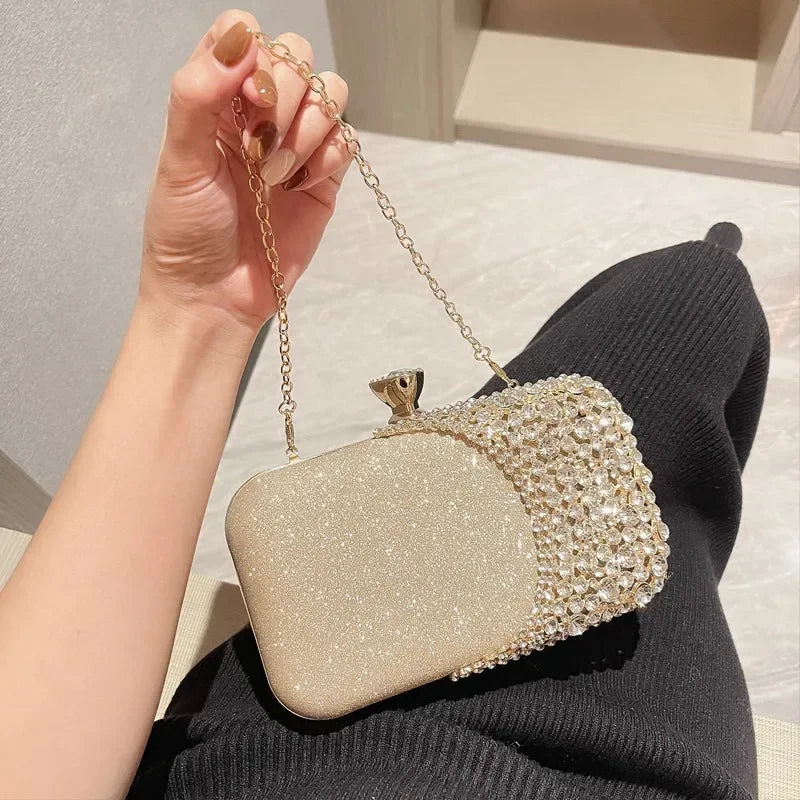 New Women Diamond Evening Clutch Bags Women Purse Banquet Wallets Wedding Dinner Bags Clutch Bags