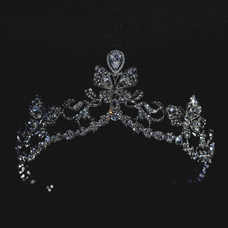 Wedding Hair Accessories Rhinestones Crystal Tiaras and Crowns Prom Headband For Brides Princess Queen Headpiece Bridal Jewelry