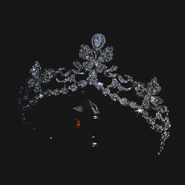 Wedding Hair Accessories Rhinestones Crystal Tiaras and Crowns Prom Headband For Brides Princess Queen Headpiece Bridal Jewelry