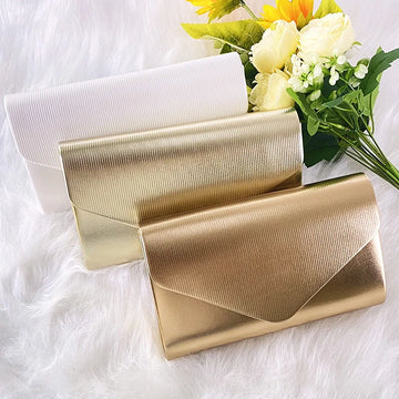 Luxury Design Women's Evening Bag Ladies Day Clutch Envelope Handbag Daily Clutch Wedding Party Bling Gold Chain Crossbody Bag