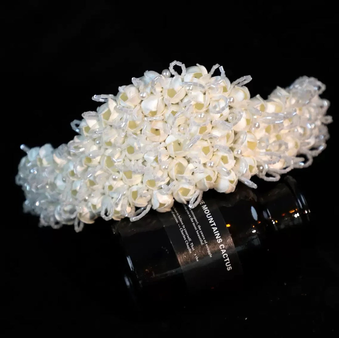 Flower Headband Hairband Pearl Headpieces Headdress For Brides Women Tiaras and Crowns Wedding Hair Accessories Bridal Jewelry