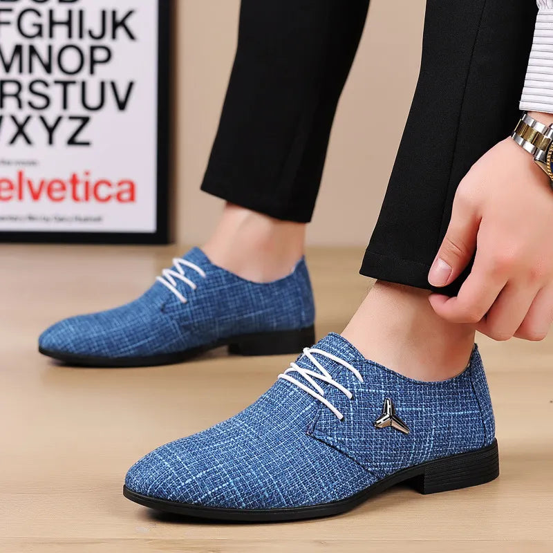 Homens de verão Sapatos casuais Canvas Men Sapatos Amarre mocassins Men Flats Oxford Shoes para homens Moda Brand Sapatos masculinos Big Size 48