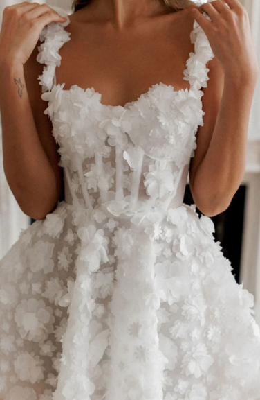 A-linear vestidos de noiva curto Spaghetti Straps Sweetheart acima do joelho Vestidos Mulheres de volta Lace Up Vestidos Novia 2024
